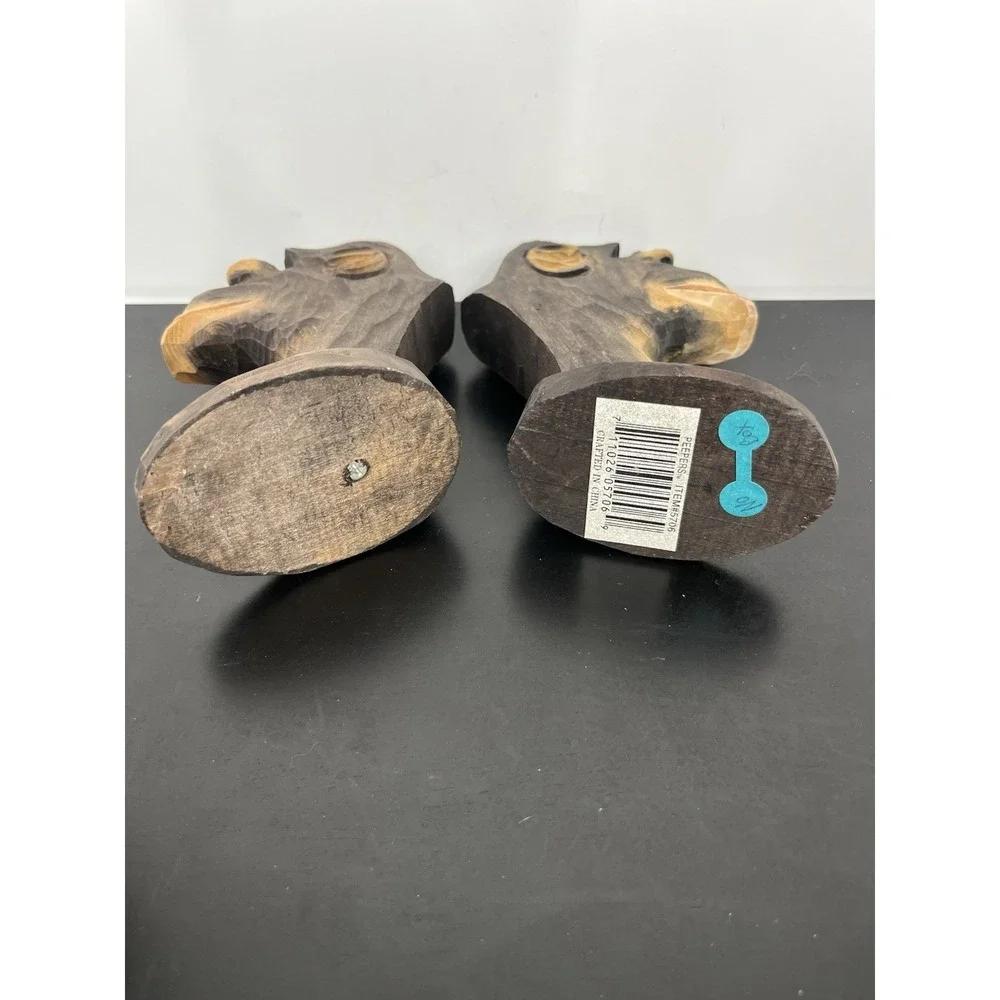PEEPERS Gorilla Lot of 2 Eyeglasses Holder Wooden Stand Cute